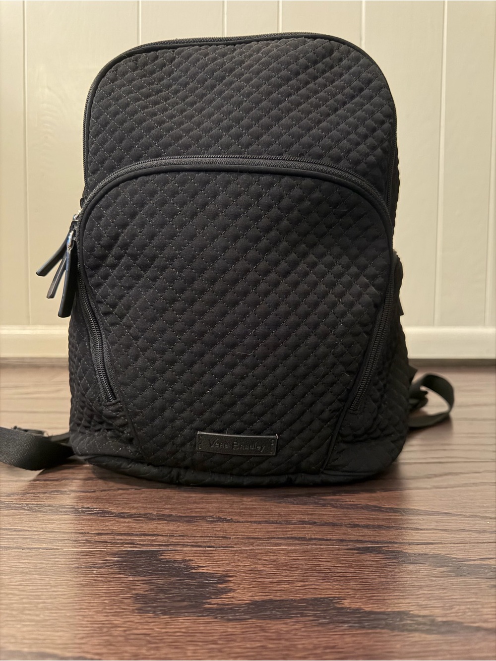 Vera Bradley Black Quilted Backpack